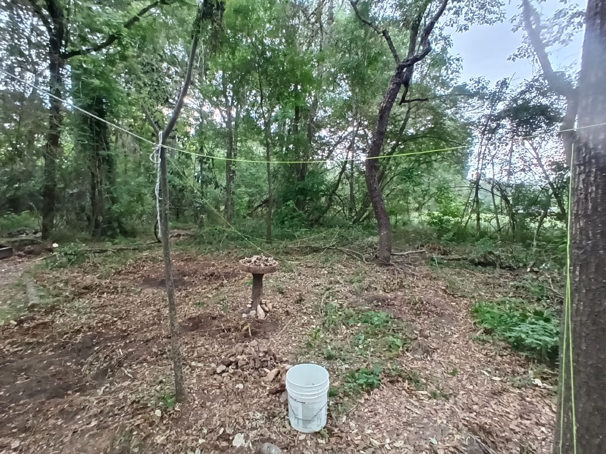 Nature trail restoration progress